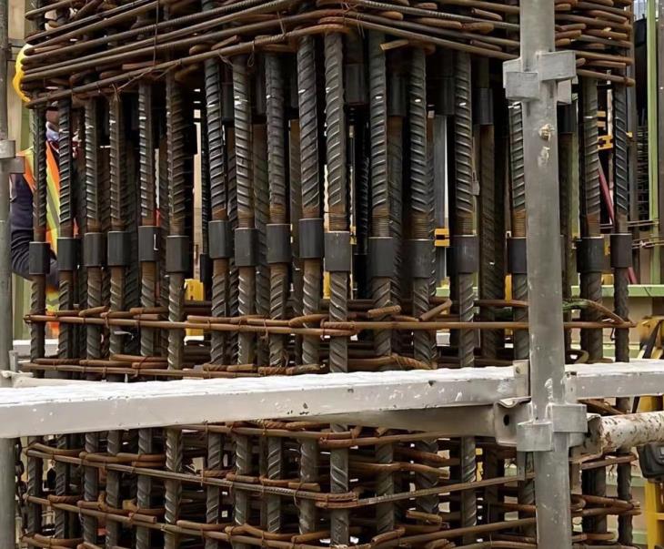 江西钢筋套筒12月份安装现场案例