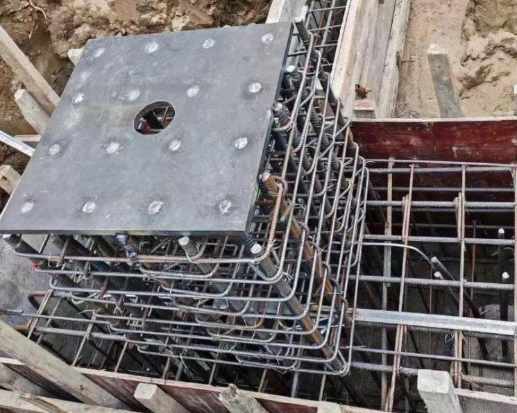 江西南昌钢筋套筒12月安装现场